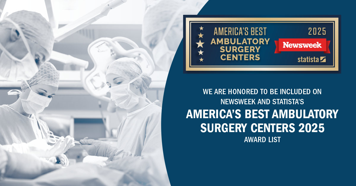 Newsweek Names Our Center One of America’s Best ASCs for 2025